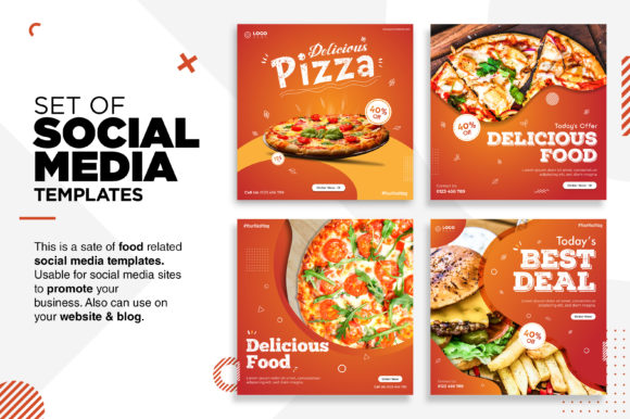 Download Food Social Media Design Templates - Premium Resources