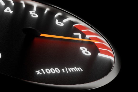 Download Tachometer Needle in the Red Zone - Zone Collection