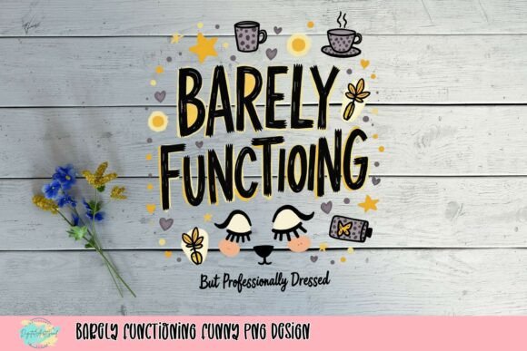Download Barely Functioning Funny PNG Design - Funny Collection