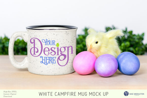 Download Campfire Mug Mock Up for Easter - Premium Resources